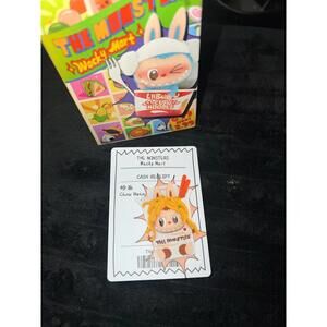 Popmart Labubu The Monsters Wacky Mart Figure - Chow Mein